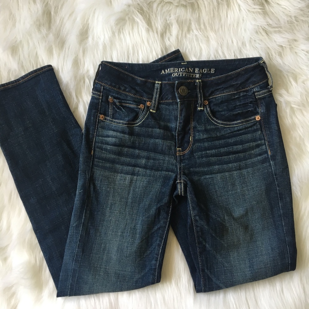 American Eagle | Straight Super Stretch Denim - Picture 2 of 6
